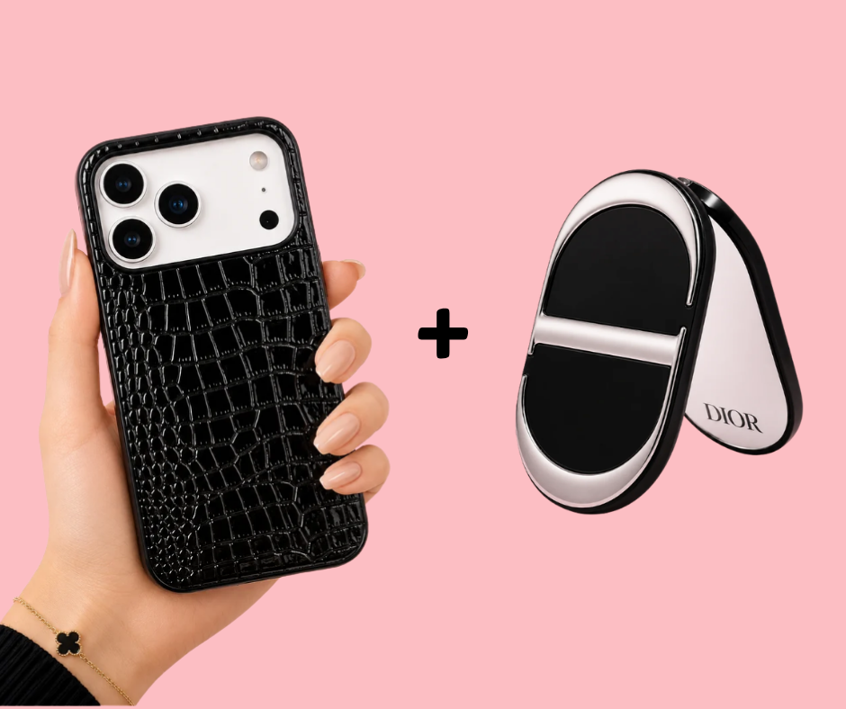 Croc Case + Mirror Set