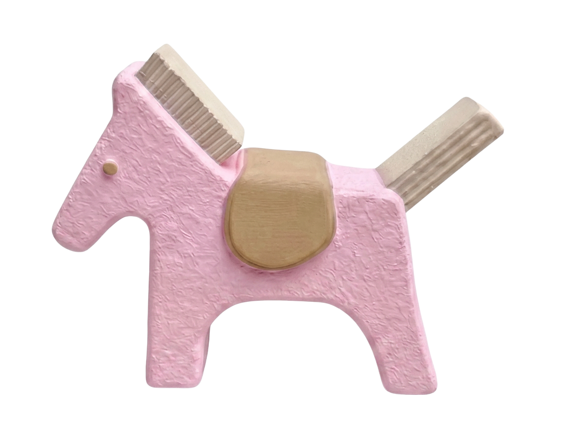 Pink horse charm