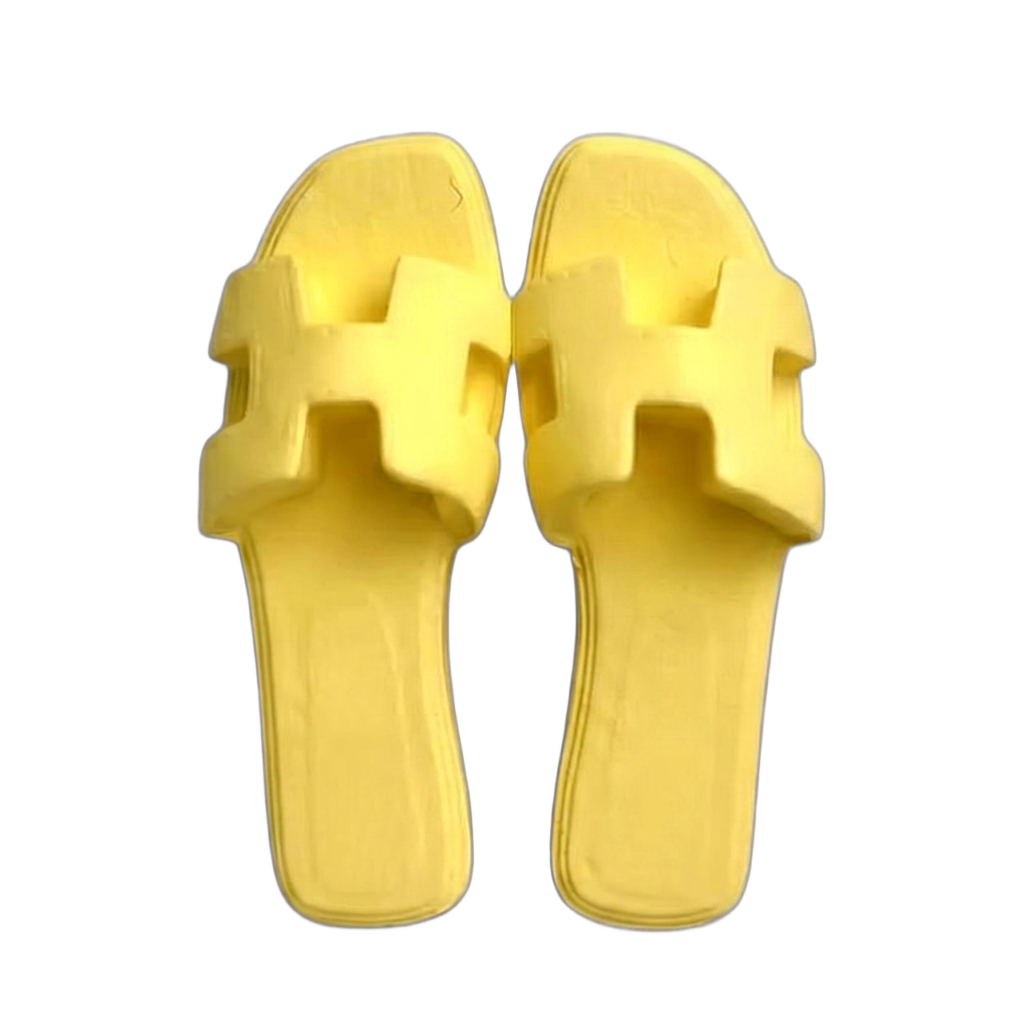 Yellow slipper charm